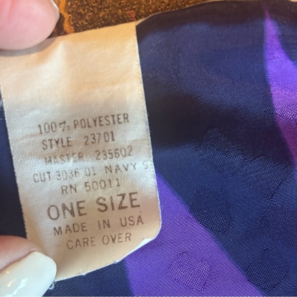 VINTAGE DAVID BROWN CALIFORNIA 70s 80s Bright Geometric Muumuu Kaftan Tunic - Picture 10 of 16